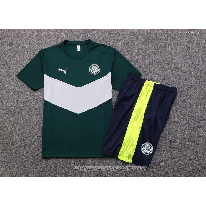 Chandal del Palmeiras 22-23 Manga Corta Verde - Pantalon Corto